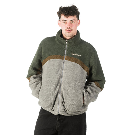 Reversible Buchan Fleece - Khaki