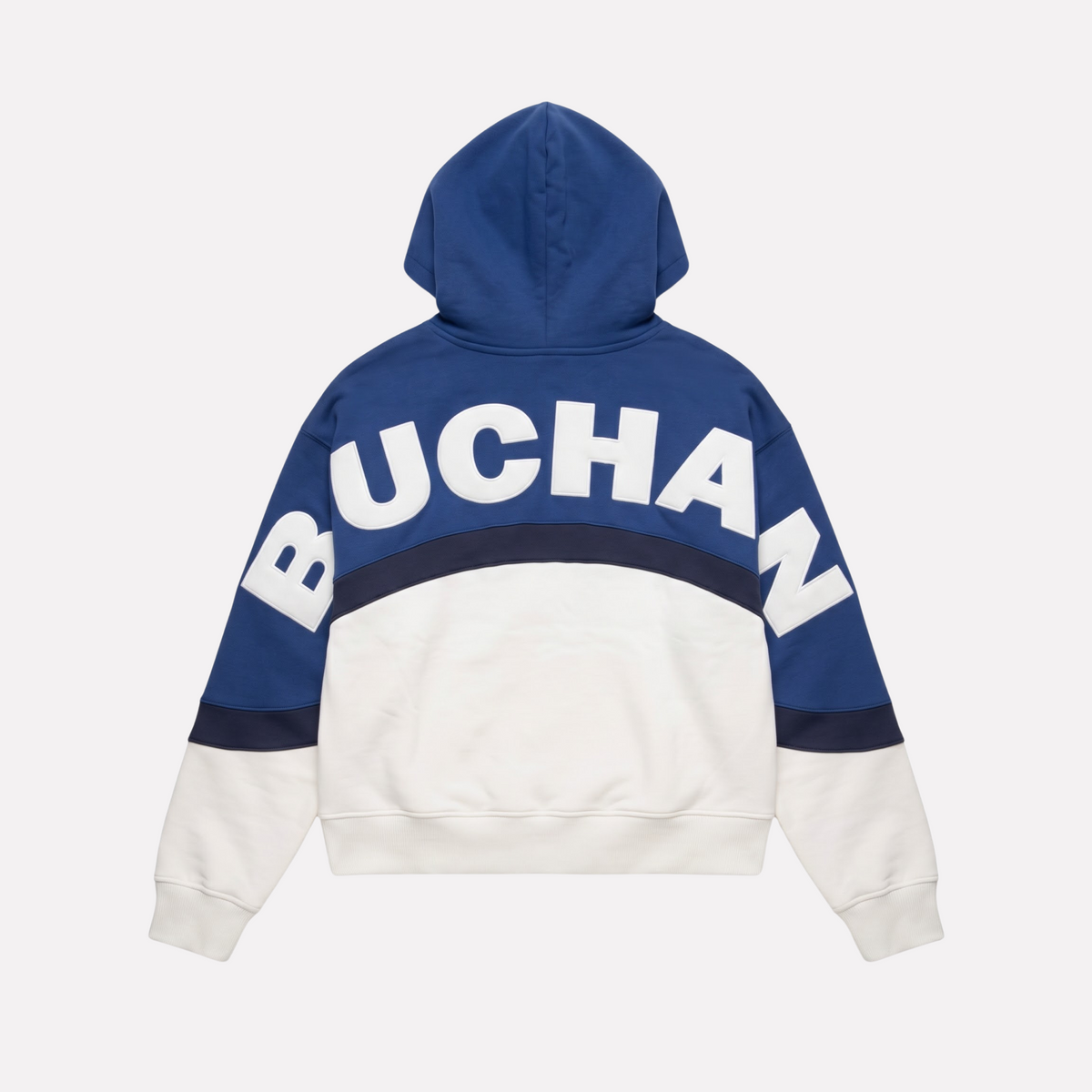 Colorblock Zipup in Blue