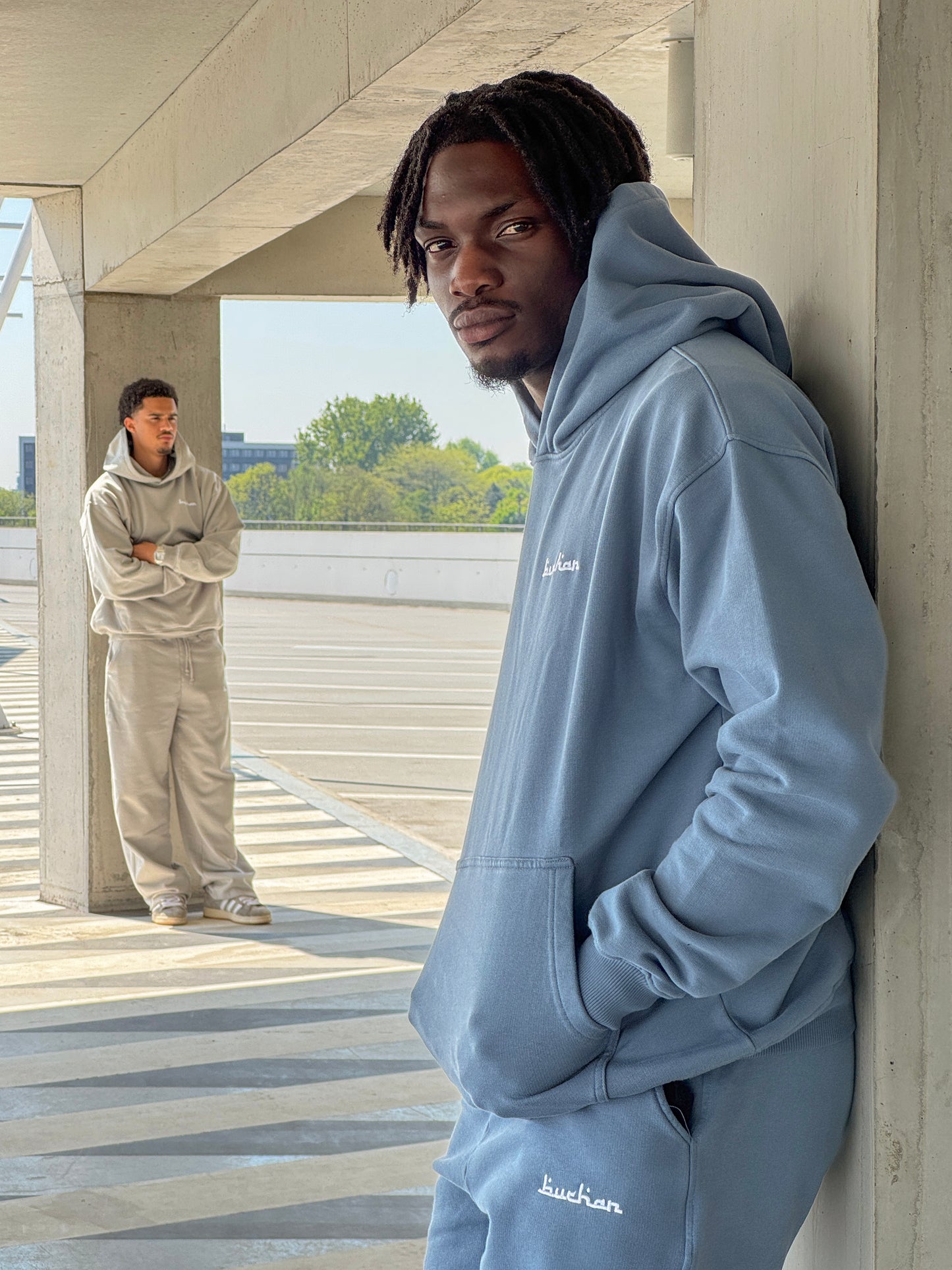 The Buchan Hoodie - Blue