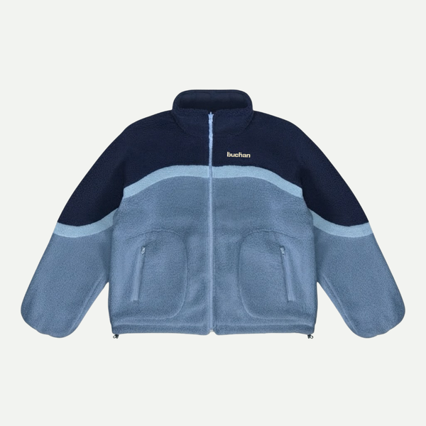 Reversible Buchan Fleece in Blue