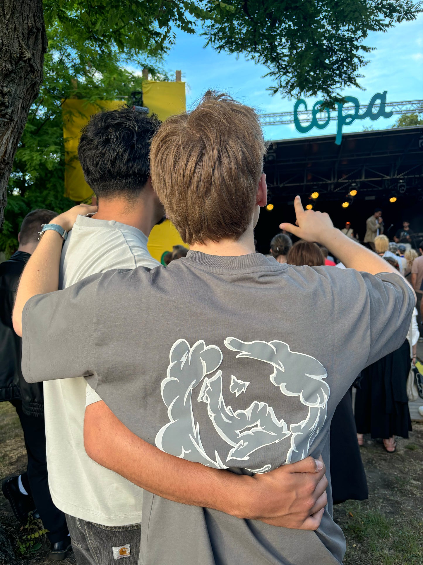 Wind Tee - Dark Grey