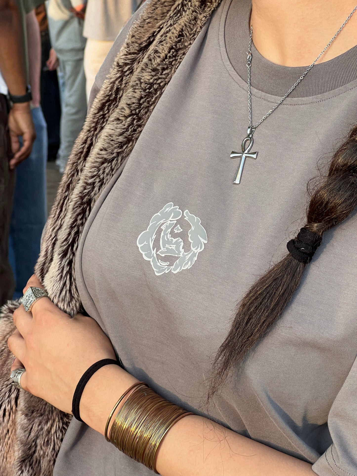 Wind Tee - Dark Grey