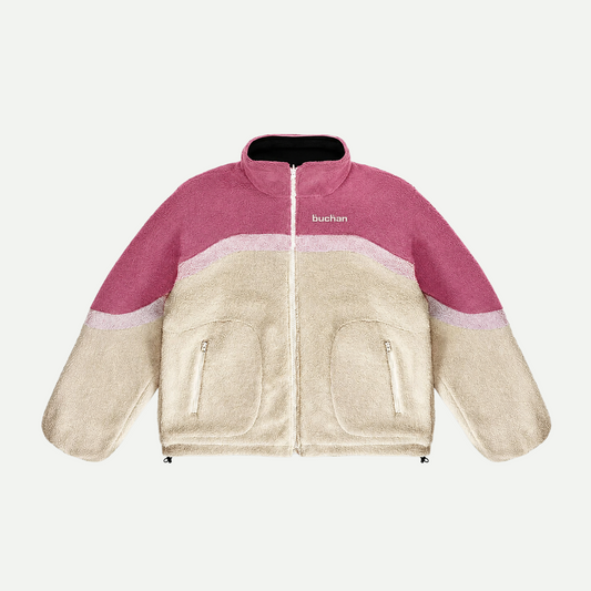 Reversible Buchan Fleece - Pink