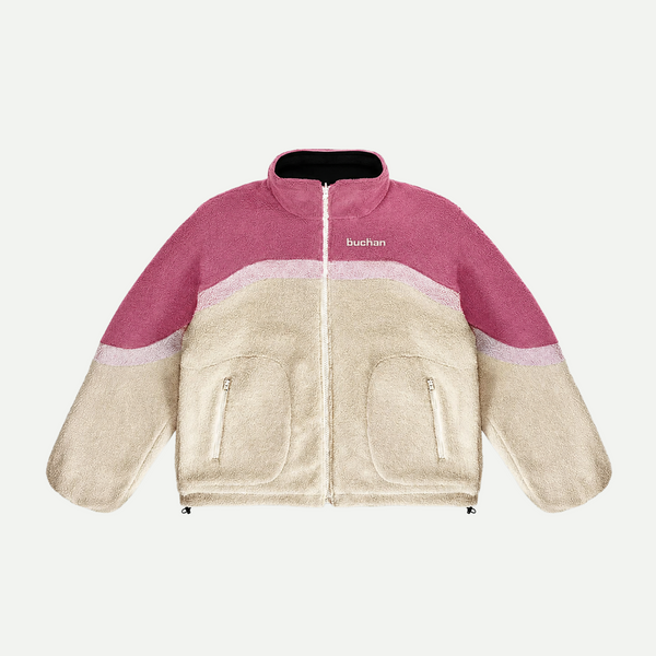 Reversible Buchan Fleece in Pink