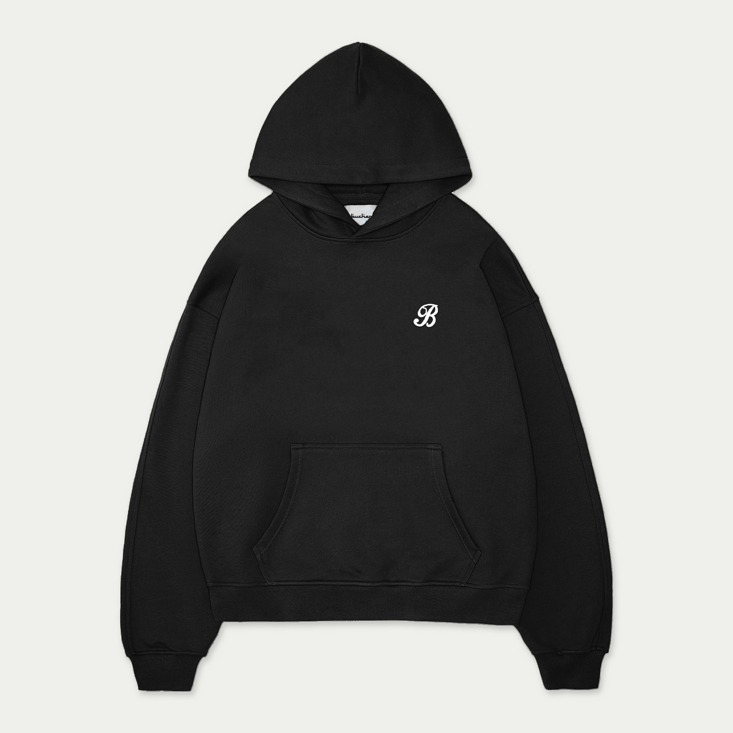 New B Hoodie - Black