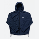 Water Reactive Cheetah Rain Jacket in Navy