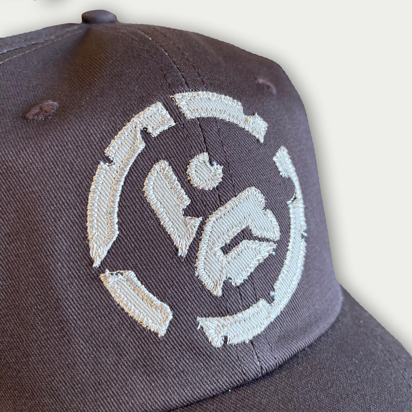 Distressed Cap - Brown