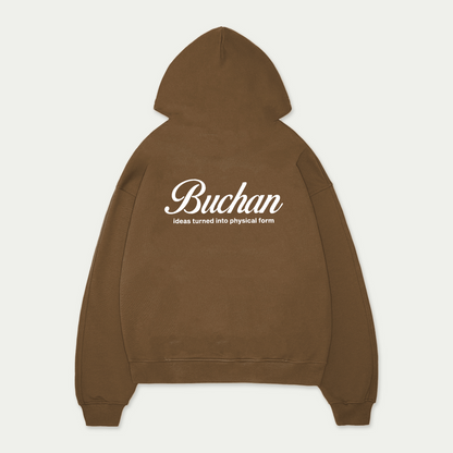 New B Hoodie - Brown