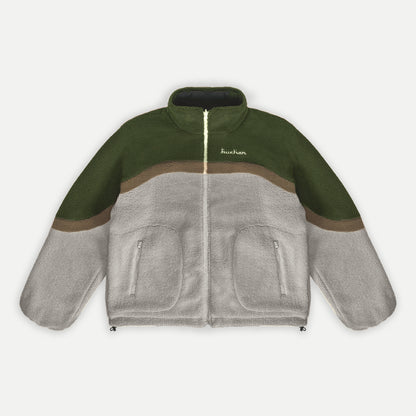 Reversible Buchan Fleece - Khaki