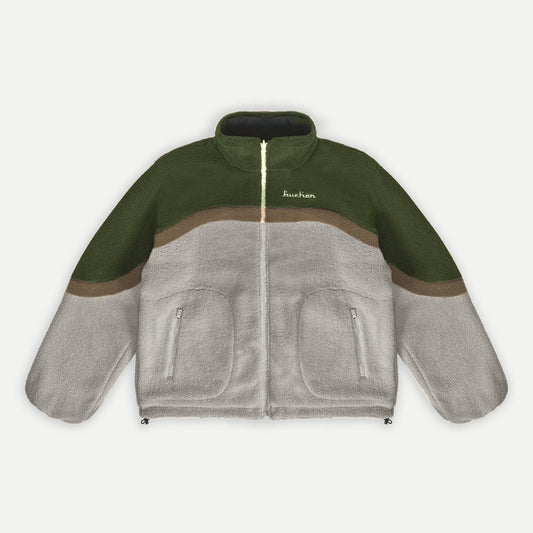 Reversible Buchan Fleece - Khaki