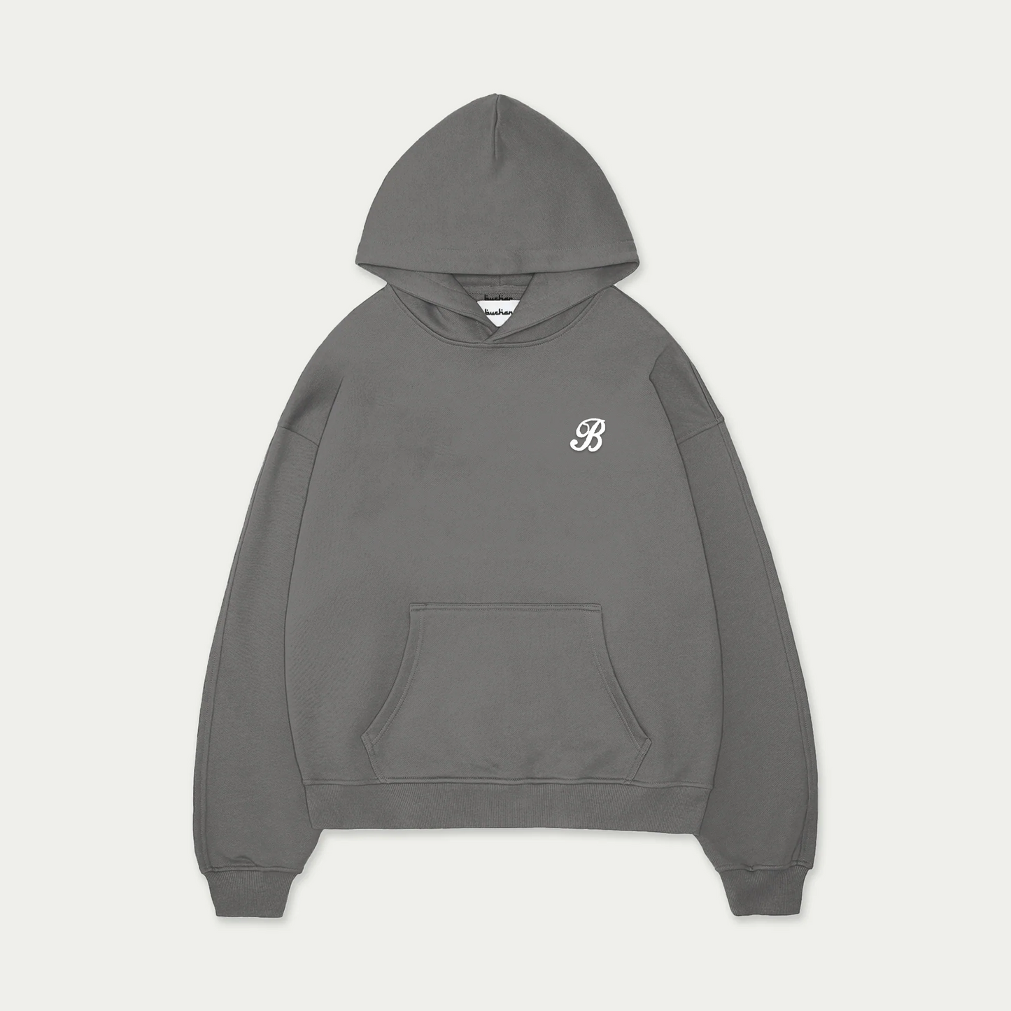New B Hoodie - Dark Grey