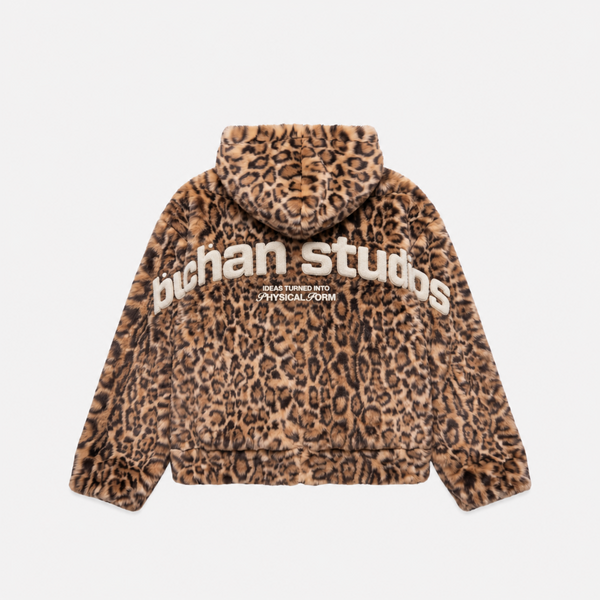 Buchan Studios Fleece in Cheetah