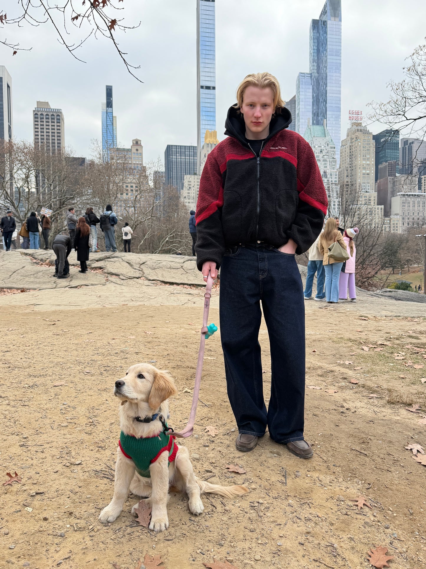 Reversible Buchan Fleece - Red