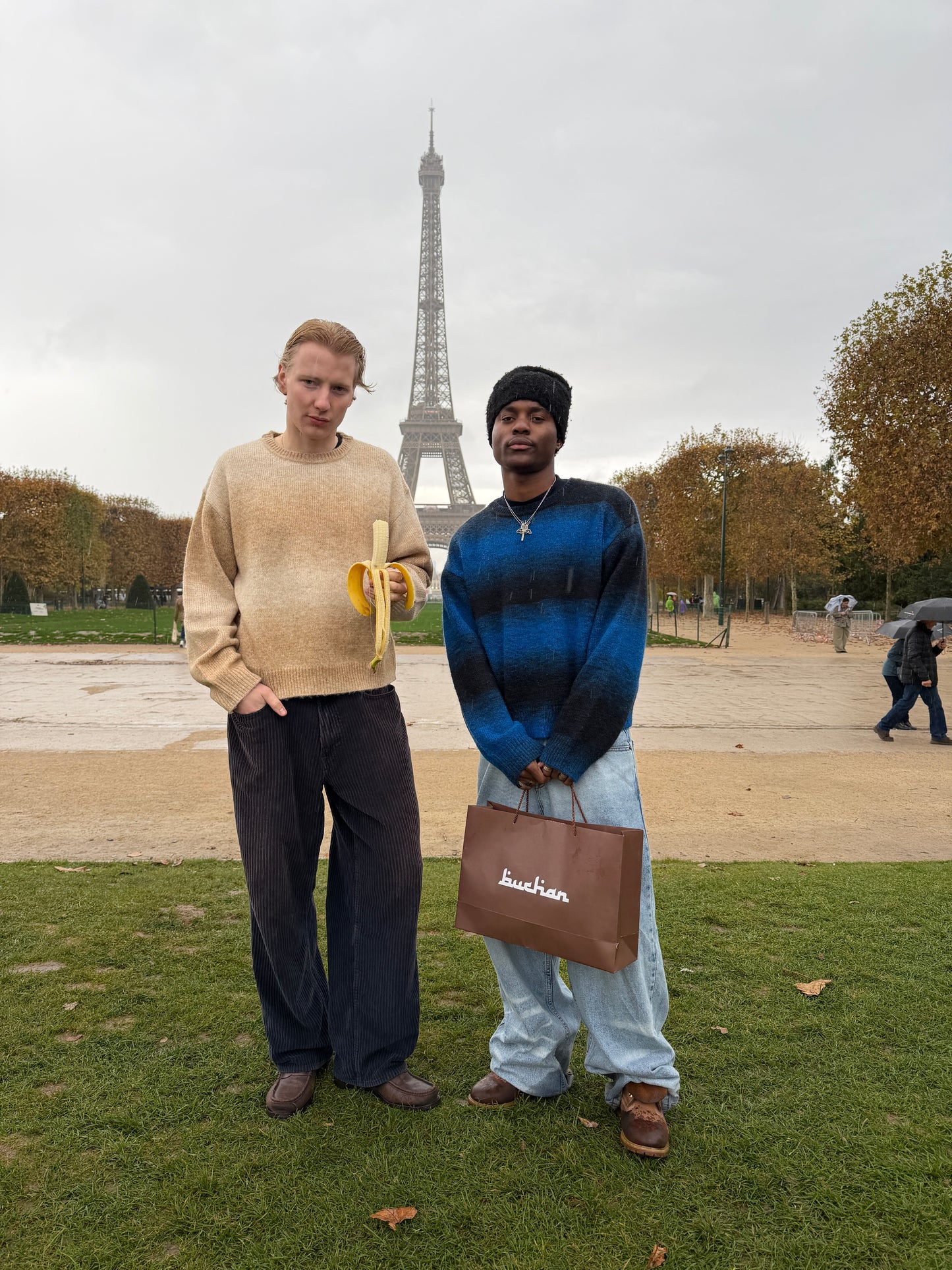 Gradient Knit - Blue