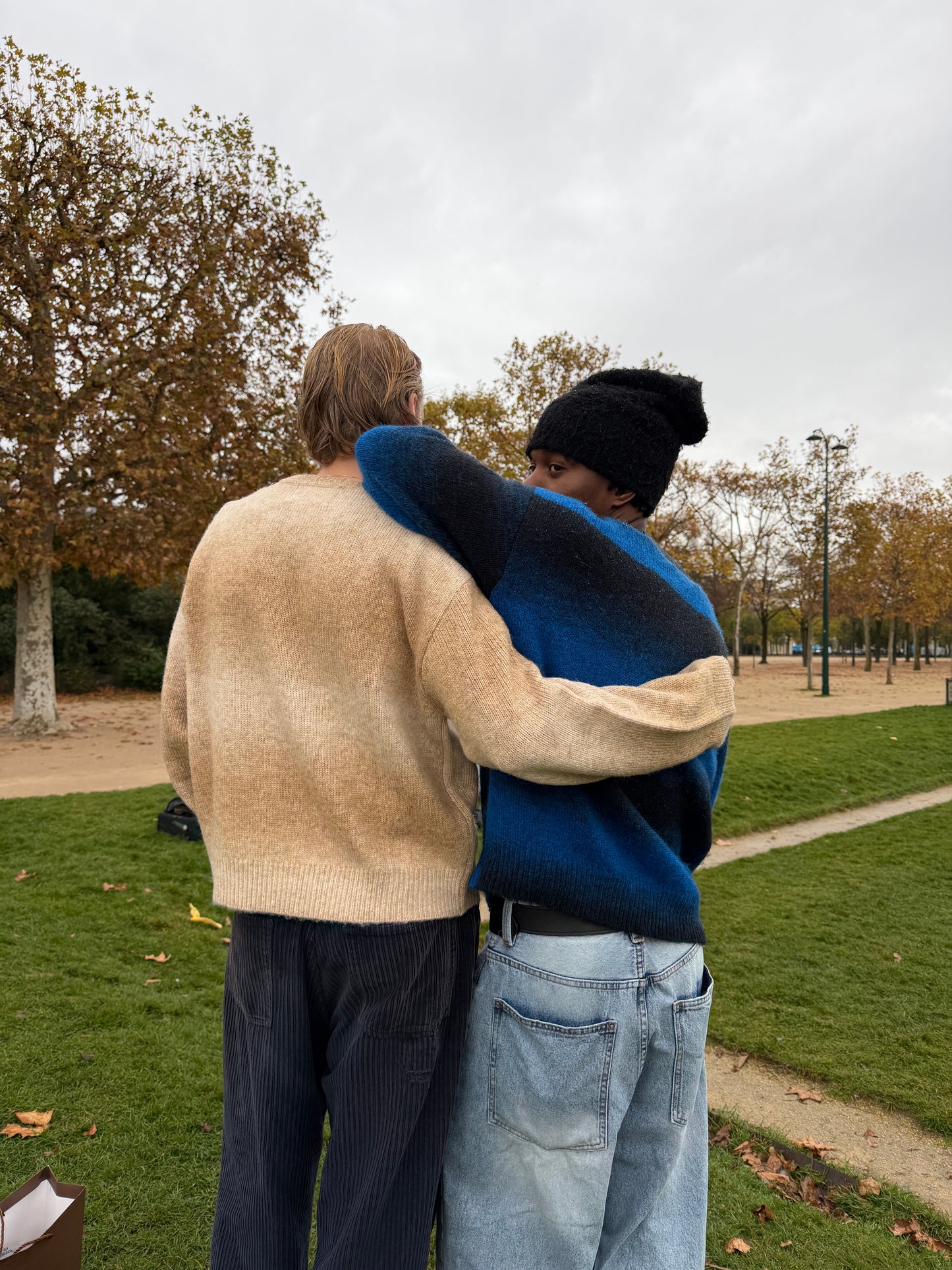 Gradient Knit - Blue