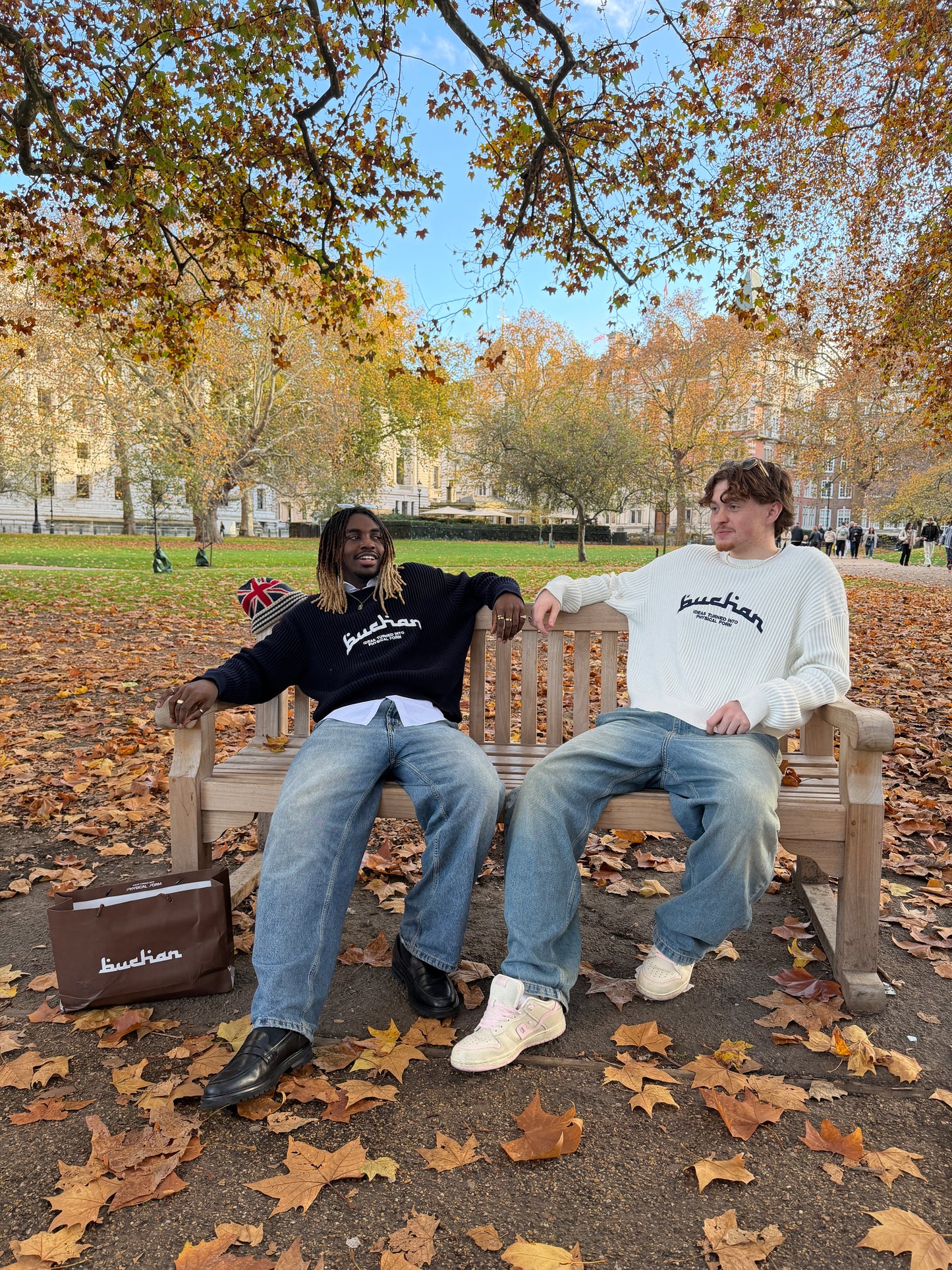 Rib Stitch Knit - Navy