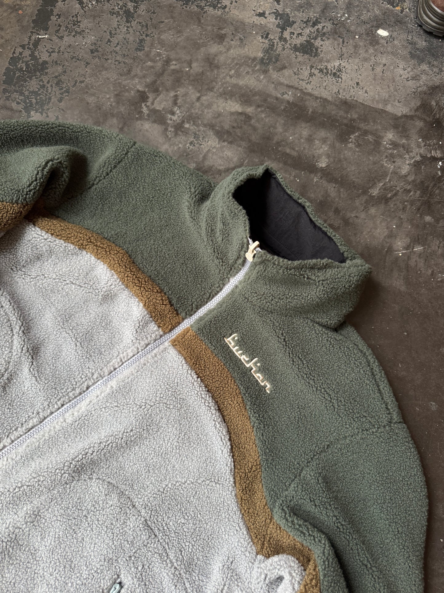 Reversible Buchan Fleece - Khaki