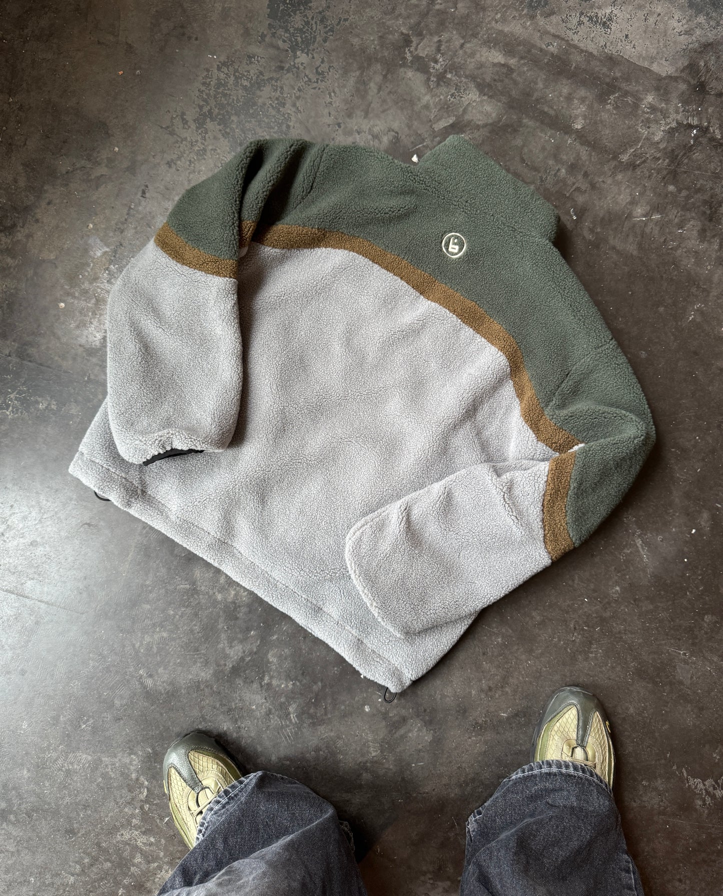 Reversible Buchan Fleece - Khaki