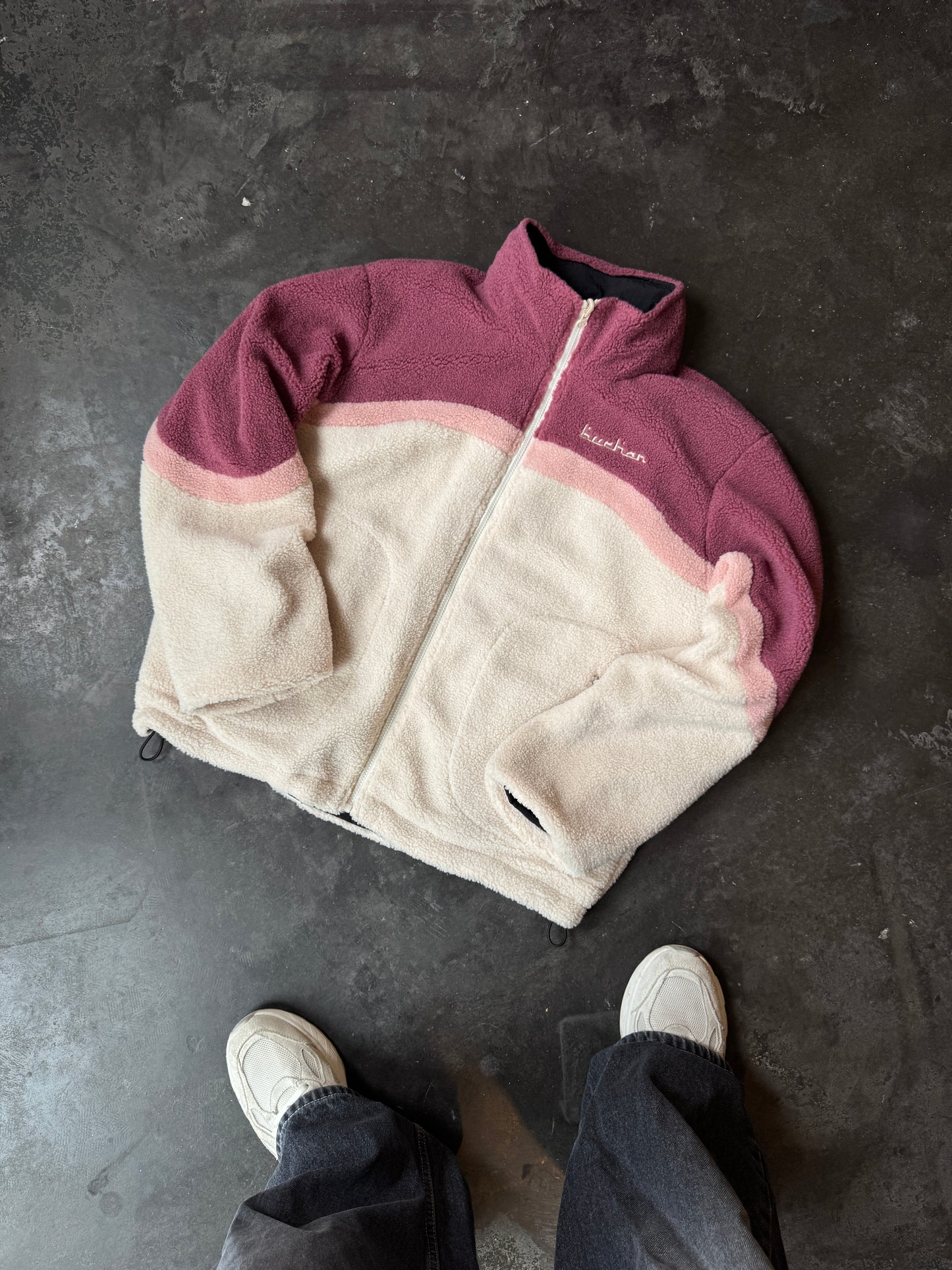 Reversible Buchan Fleece - Pink
