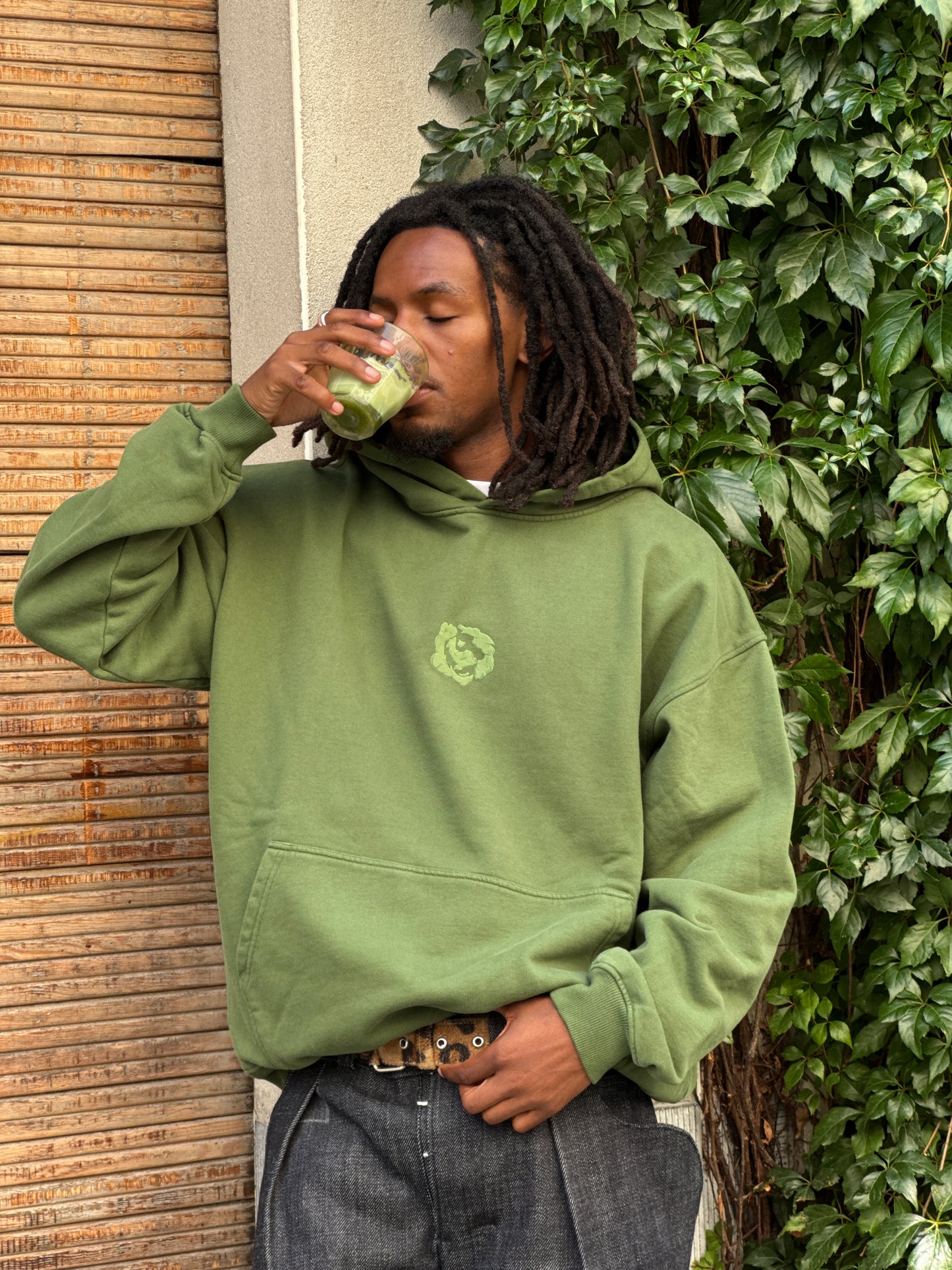 Wind Hoodie - Green