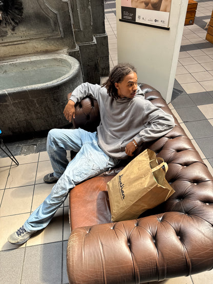 New B Hoodie - Dark Grey