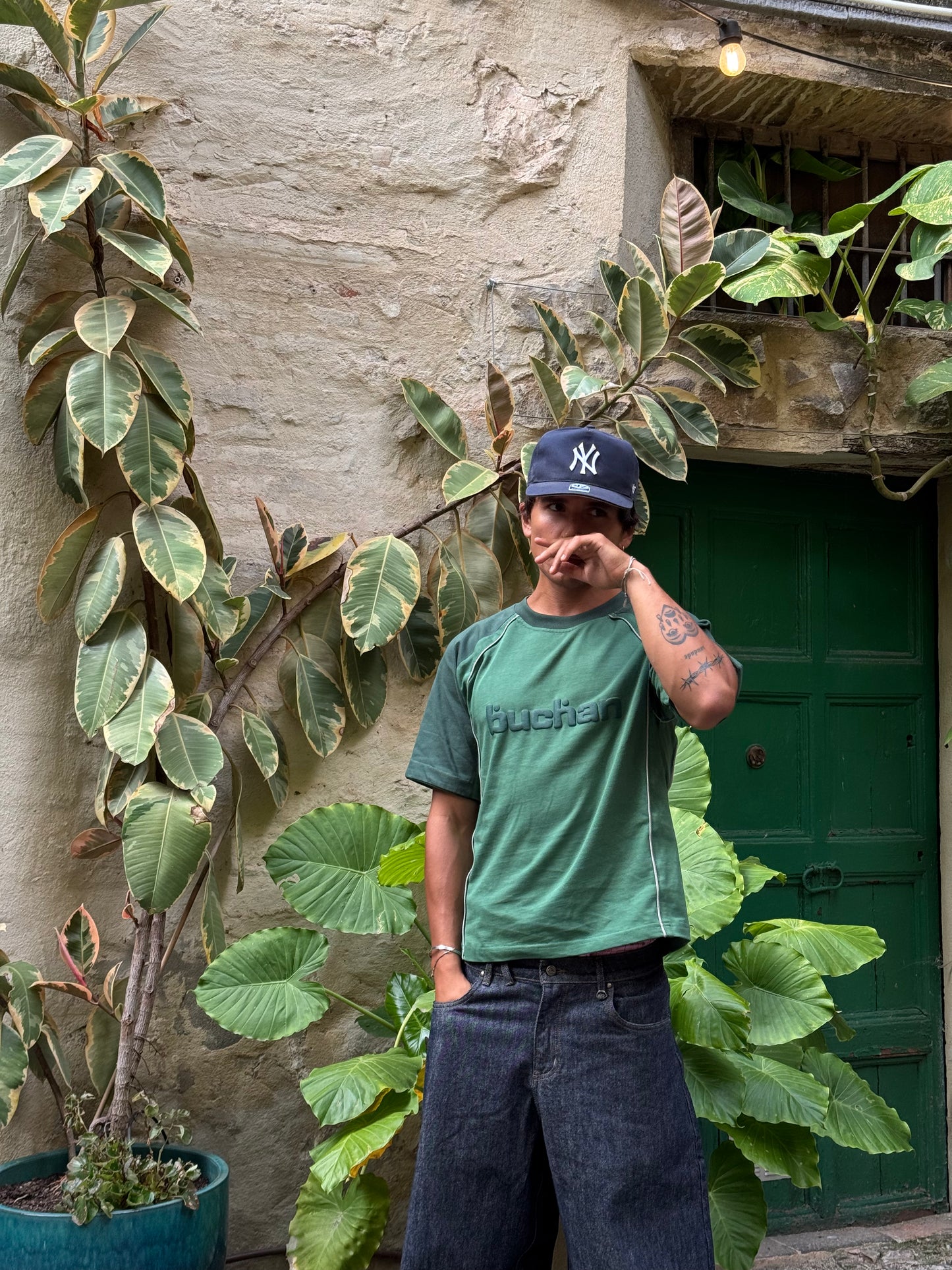 Buchan Jersey Tee - Green