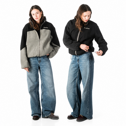 Reversible Buchan Fleece - Black