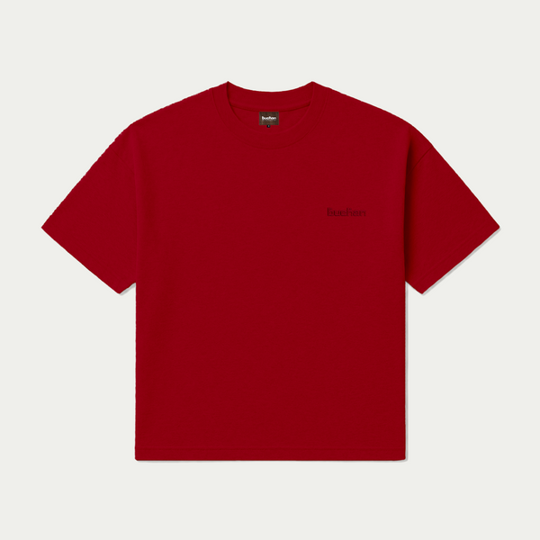 Essential T-Shirt in Burgundy