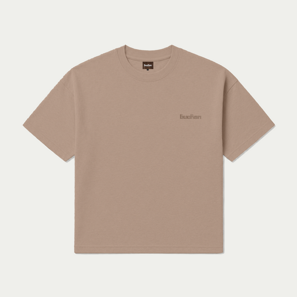 Essential T-Shirt in Camel