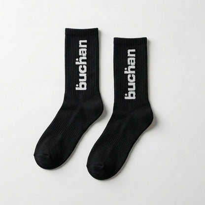 Buchan Big Logo Socks - Black