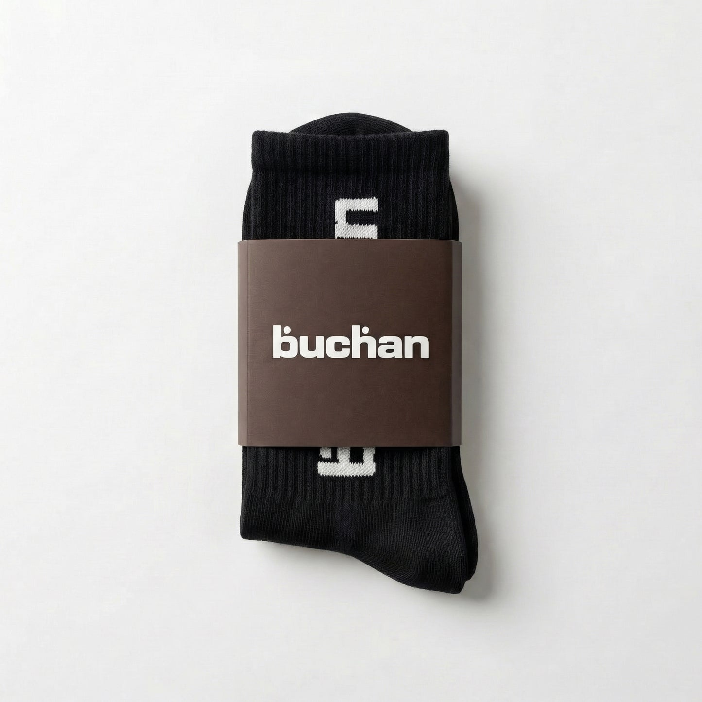 Buchan Big Logo Socks - Black