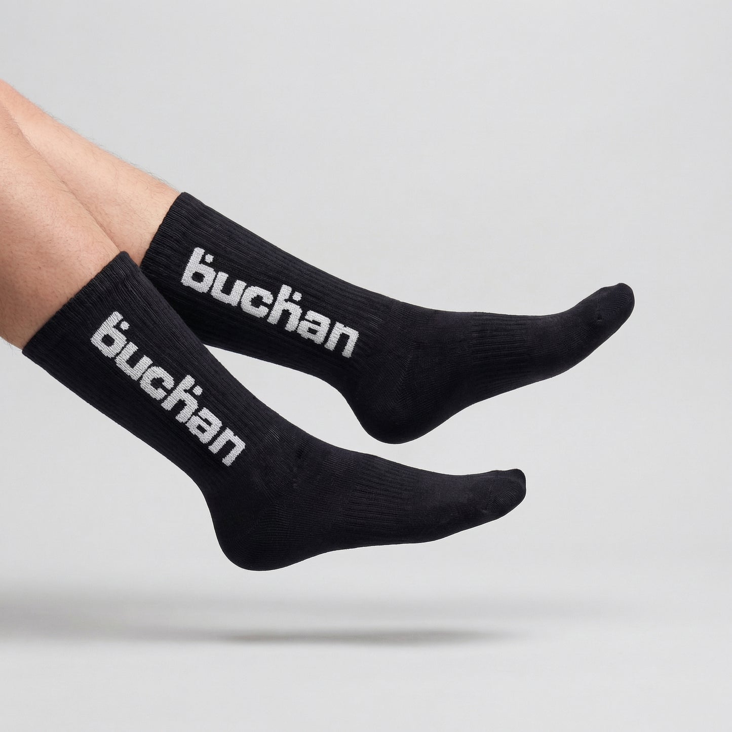 Buchan Big Logo Socks - Black