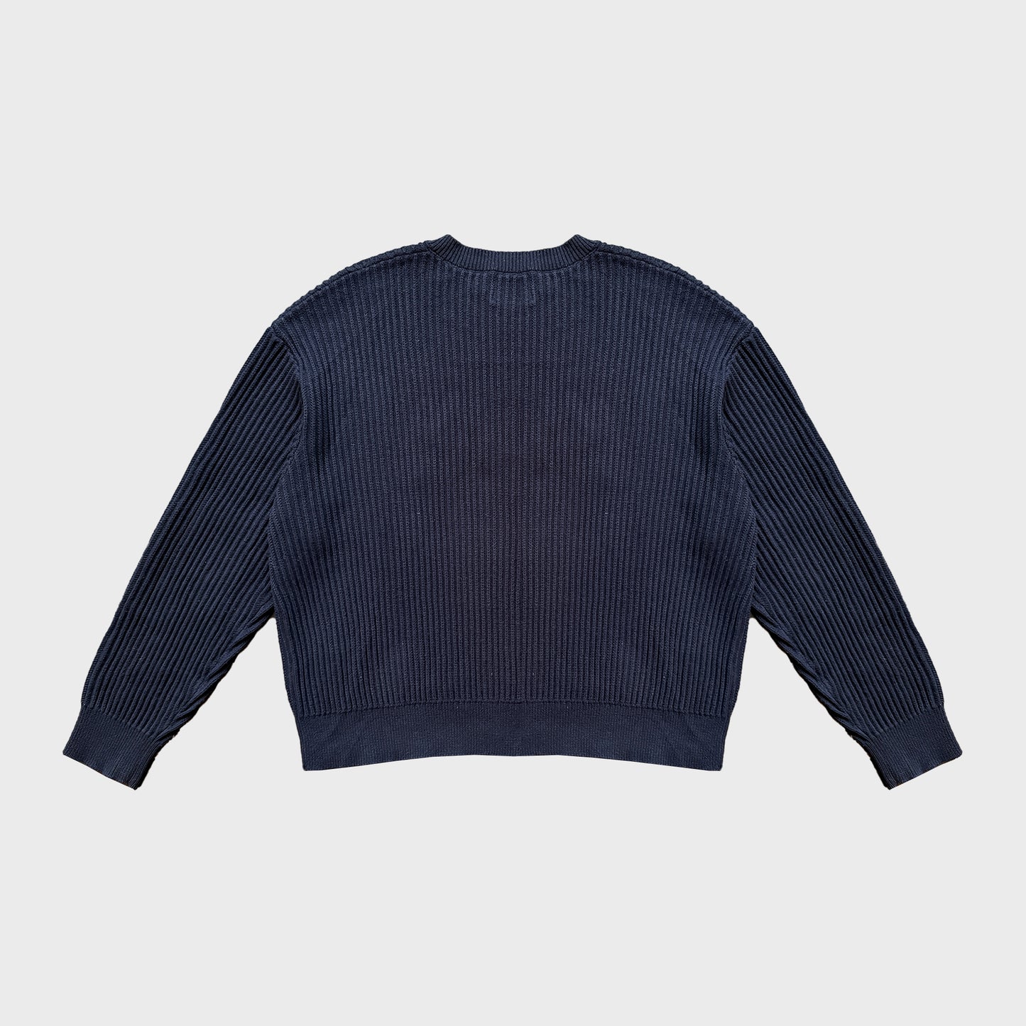 Rib Stitch Knit - Navy