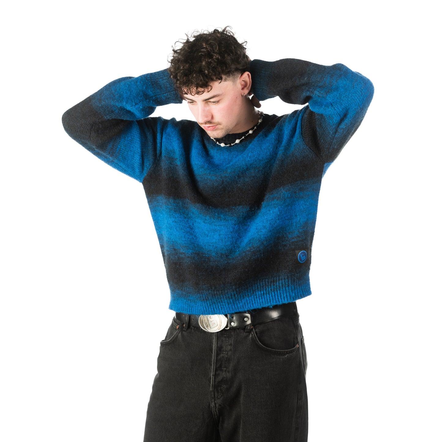 Gradient Knit - Blue