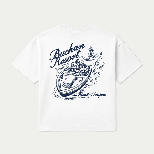 Speedboat T-Shirt in White