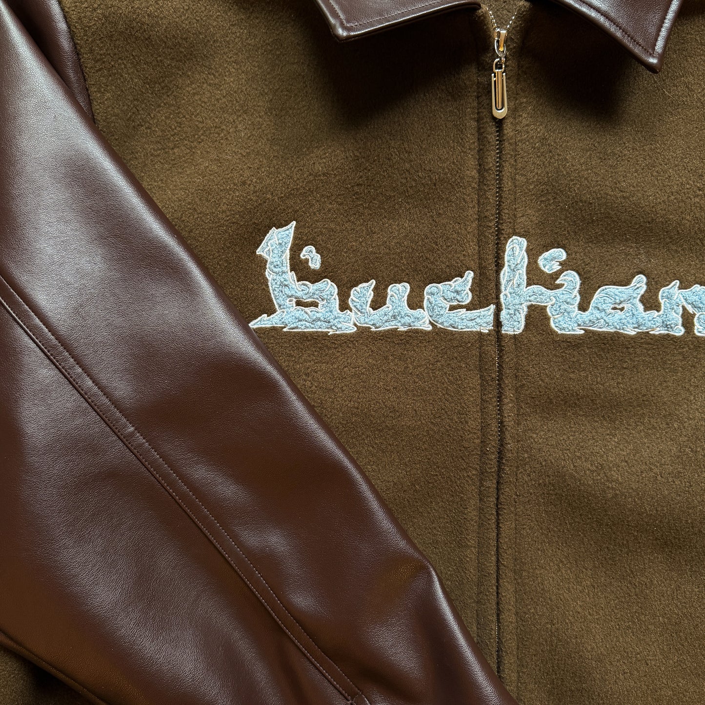 Varsity Wind Jacket - Brown