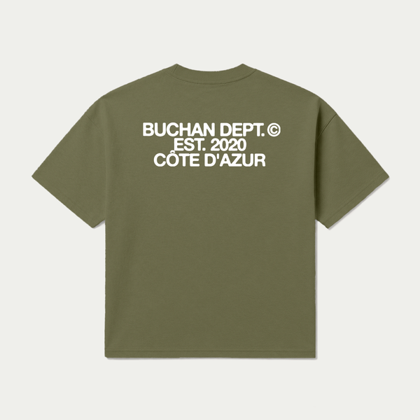 Buchan Dept T-Shirt in Olive