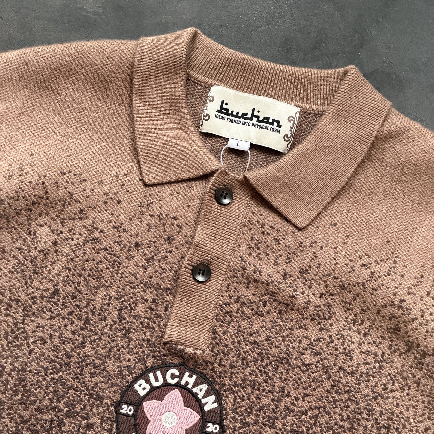 United Polo Knit - Brown