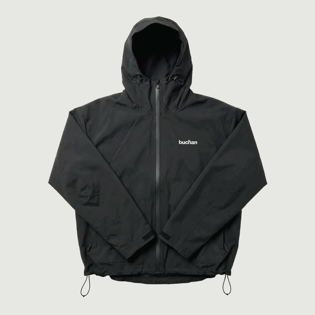 Water Reactive Cheetah Rain Jacket
