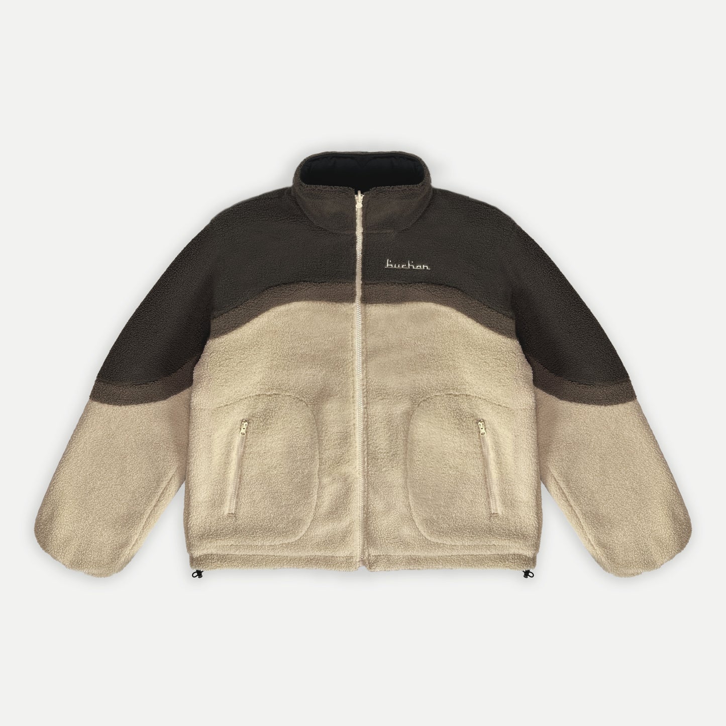 Reversible Buchan Fleece - Brown