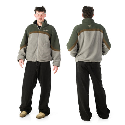 Reversible Buchan Fleece - Khaki