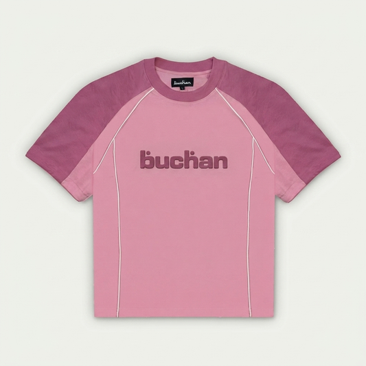 Buchan Jersey Tee - Pink