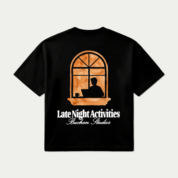 Late Night T-shirt in Black