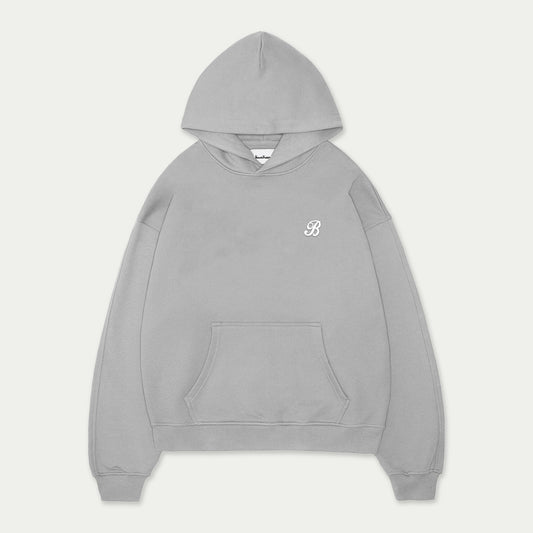 New B Hoodie - Grey