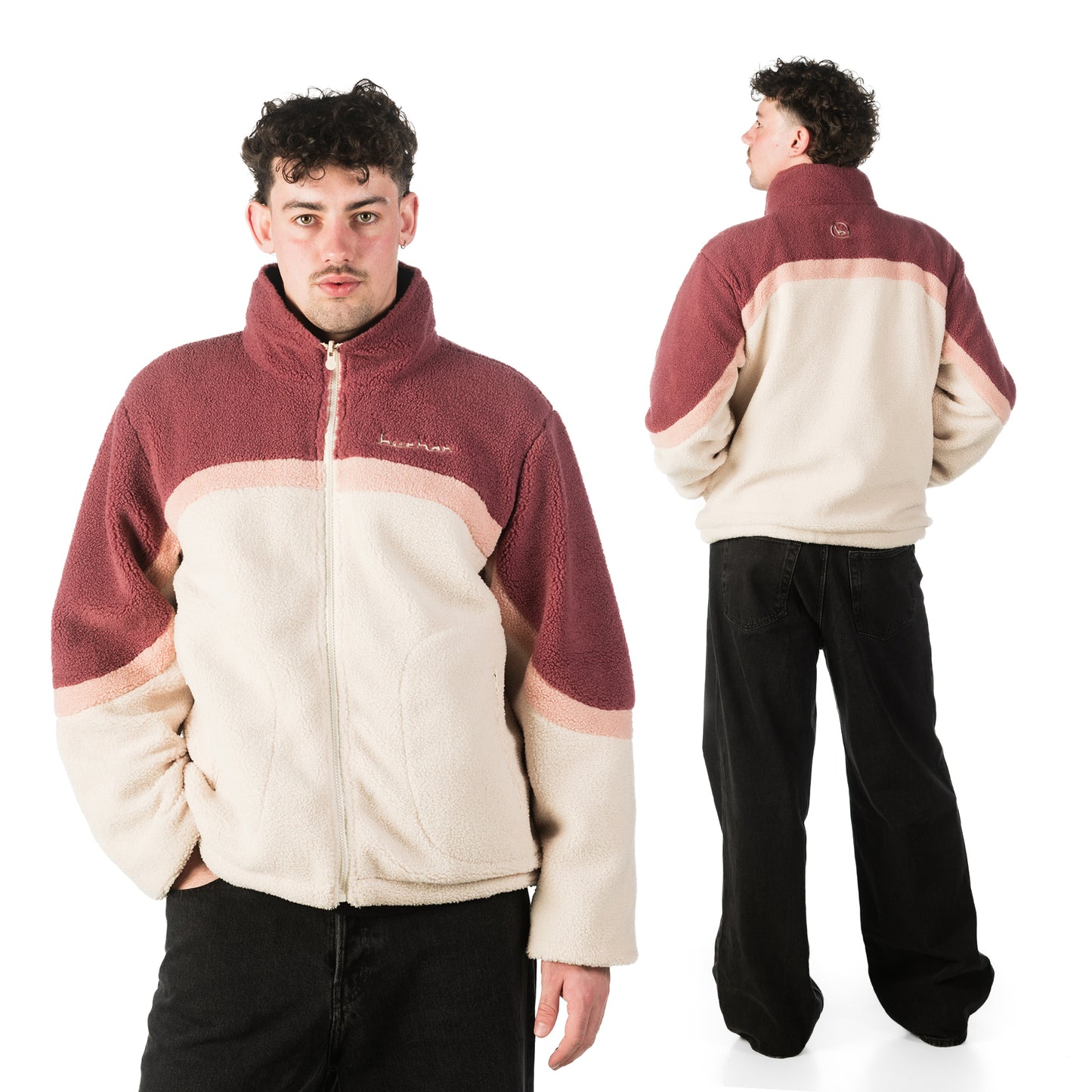 Reversible Buchan Fleece - Pink