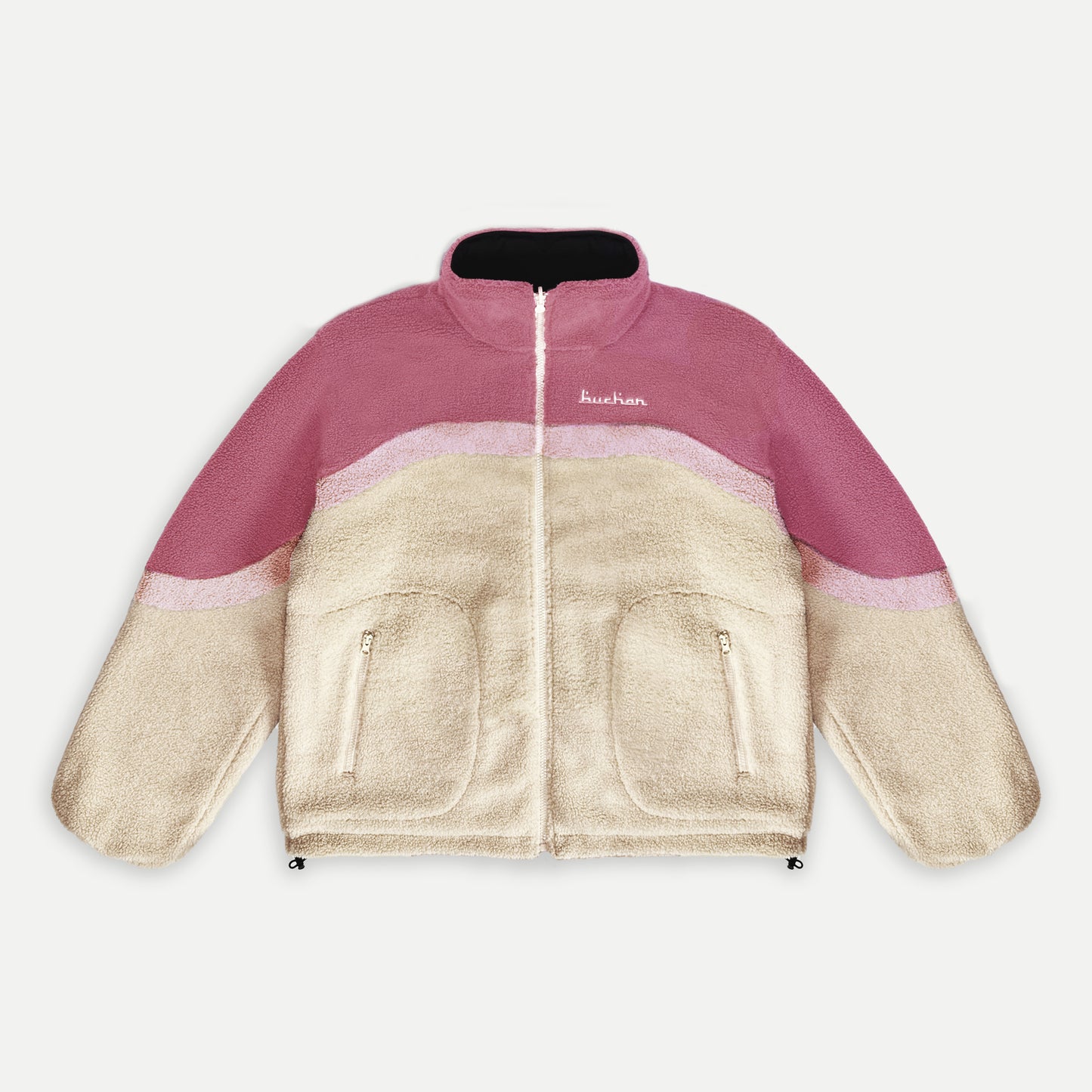 Reversible Buchan Fleece - Pink