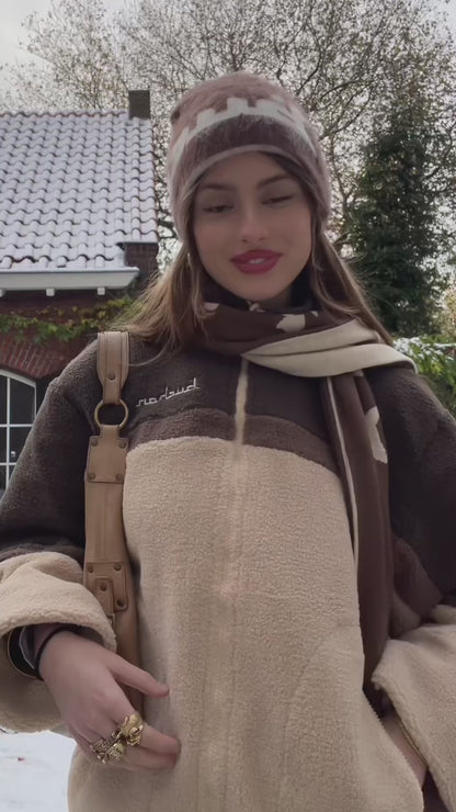 Reversible Buchan Fleece - Brown