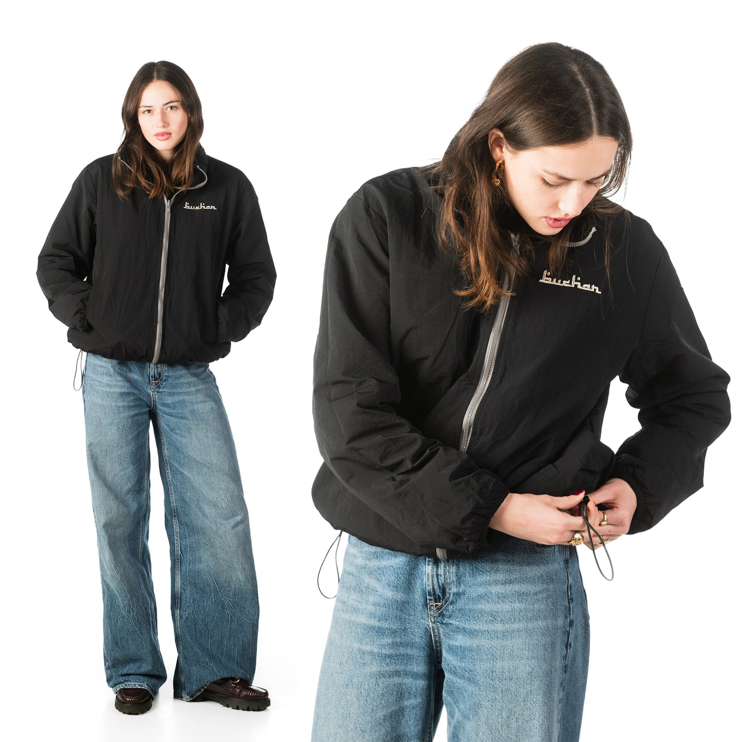 Reversible Buchan Fleece - Black