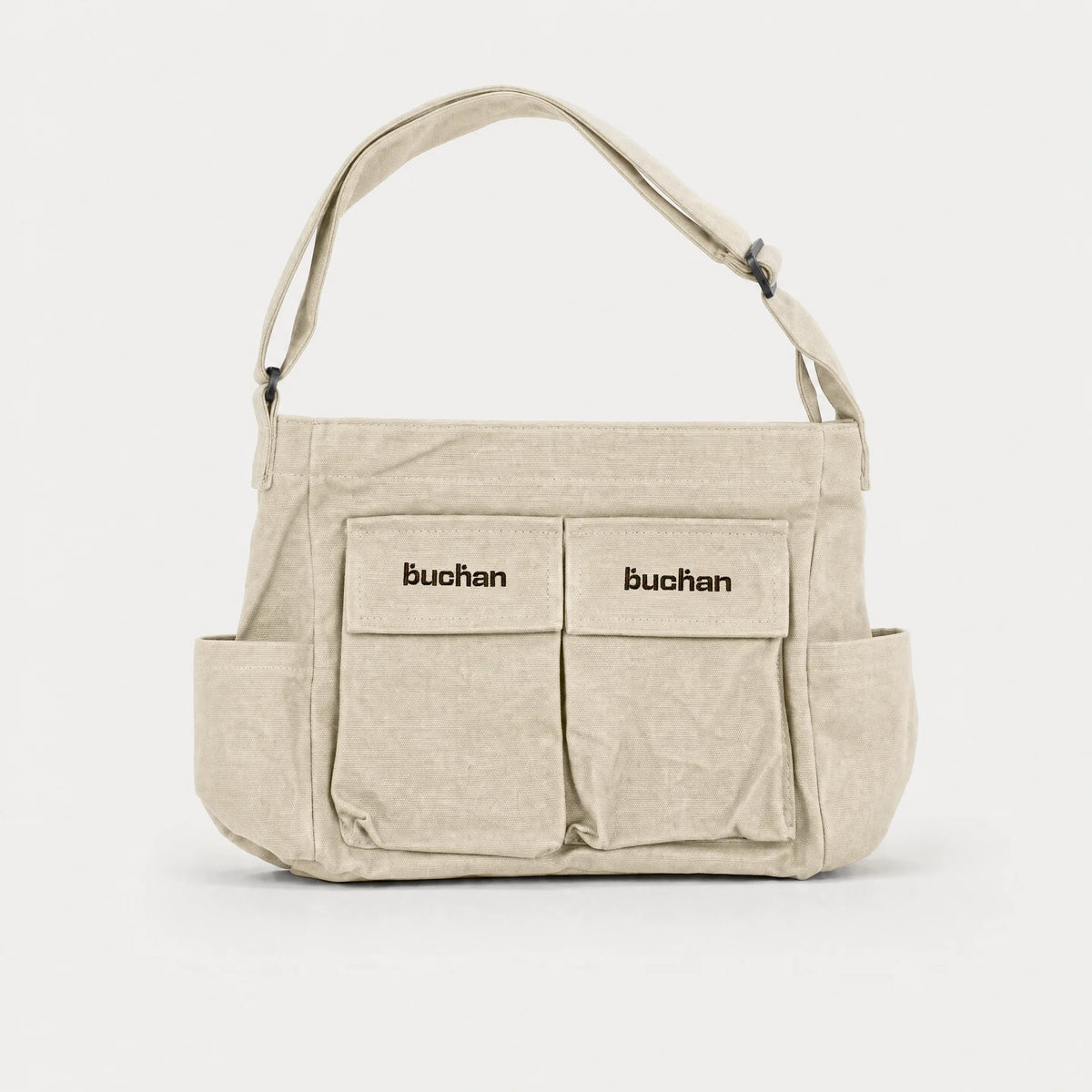 Small Cargo Bag in Creme White