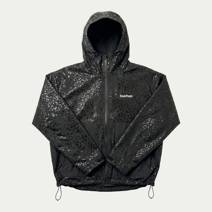 Water Reactive Cheetah Rain Jacket